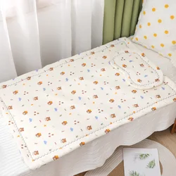 Juego de ropa de cama para bebé con almohada y sábana