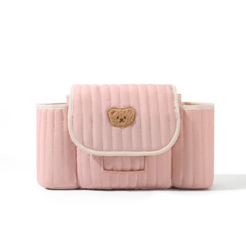 Organizador colgante para cochecito – Bolsa de pañales portátil - imagen 4