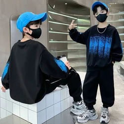 Conjuntos sudadera infantil con jersey holgado y pants