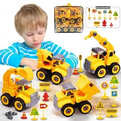 Vehículos Montessori de construcción para niños – Juguete educativo DIY