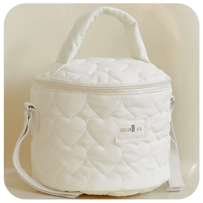 MILANCEL nueva bolsa para mamás, bonita bolsa de mensajero de amor, bolsa de pañales para bebés, bolsa de almacenamiento multifuncional - imagen 2