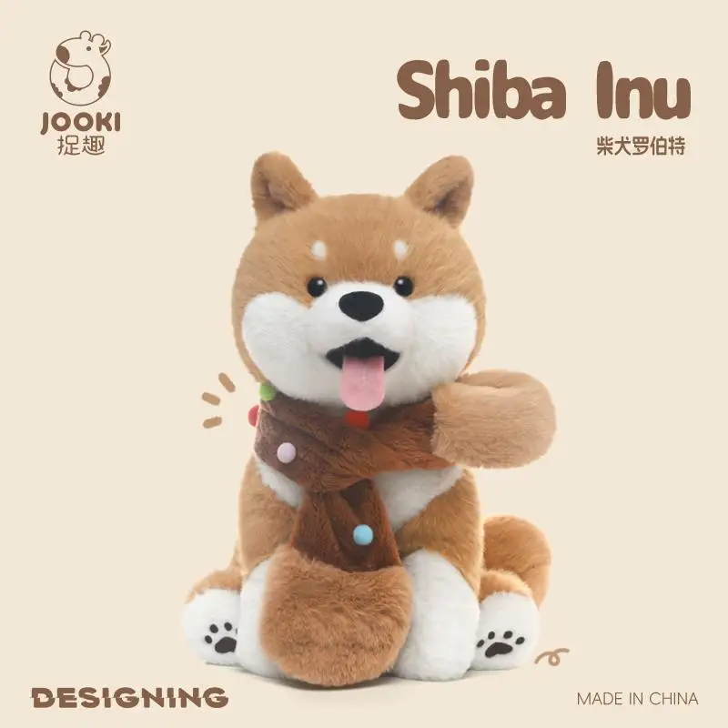 Peluche Shiba Inu cachorro suave - Almohada para dormir regalo niño - imagen 2