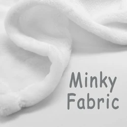 LVYZIHO Manta bebé blanca suave – Tacto delicado para recién nacido