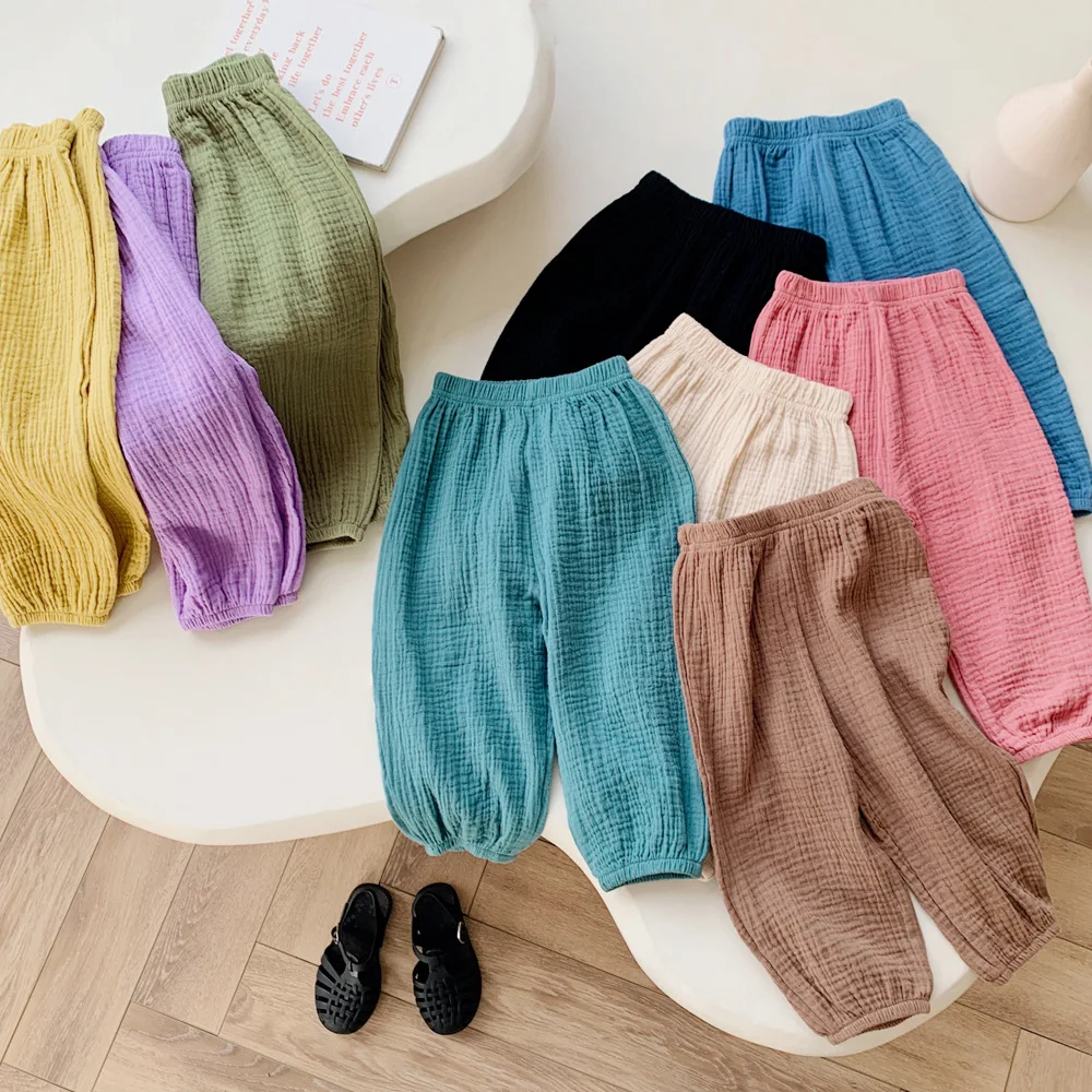 Pantalones antimosquitos de algodón para niño – Verano - imagen 5