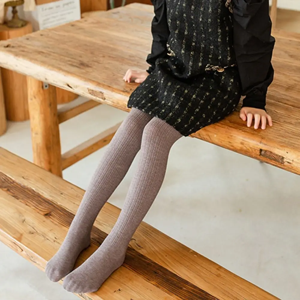 Mallas elásticas de ballet para niña – Algodón suave transpirable - imagen 4