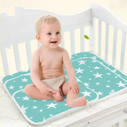 Cambiador de pañales con funda impermeable – Algodón 70x50 cm
