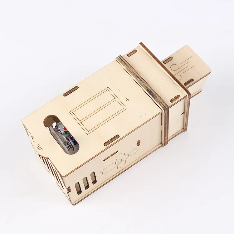 Aspiradora eléctrica Diy, modelo ensamblado a mano, Ciencia y Tecnología, paquete de materiales experimentos pequeña producción - imagen 4