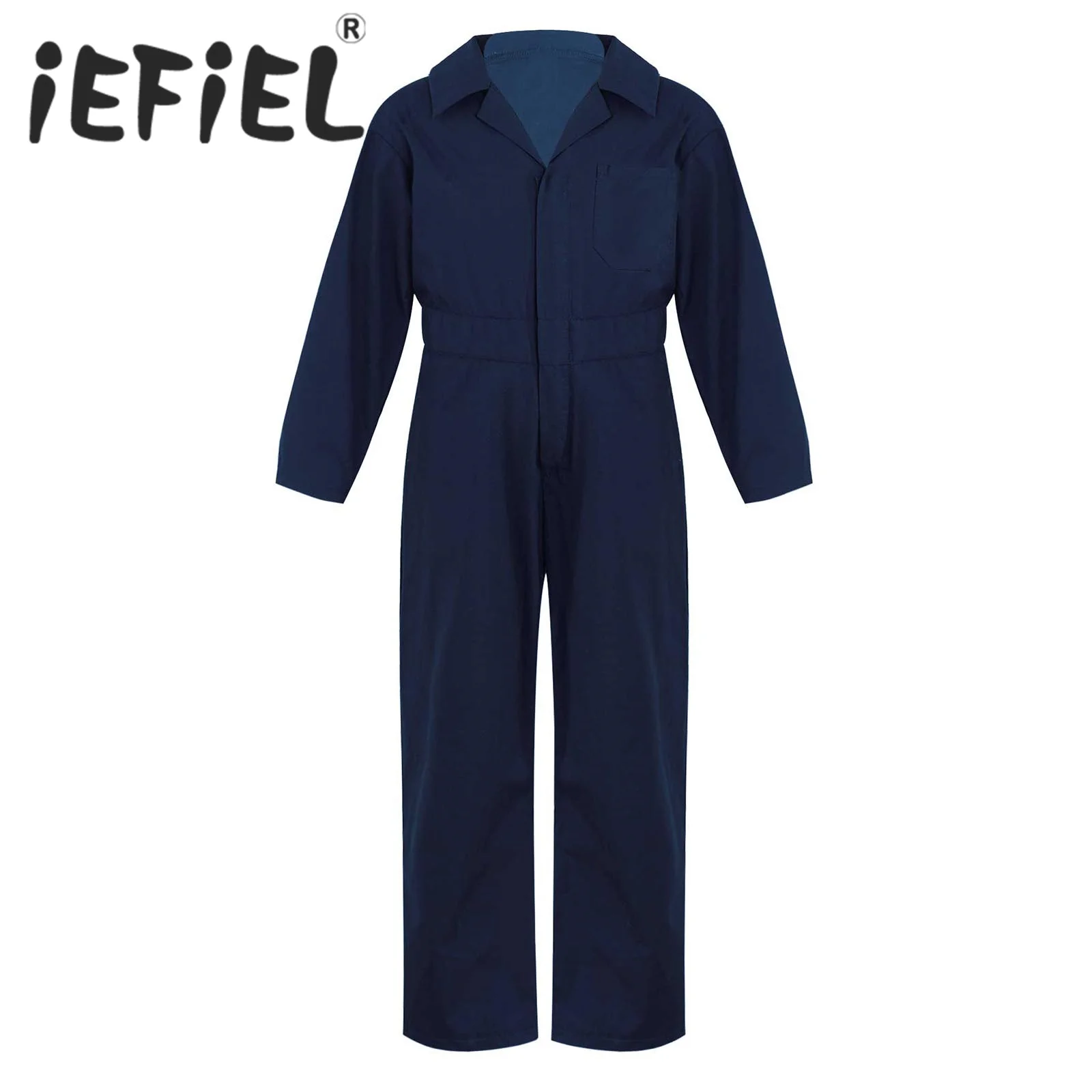 Mono de manga larga para niños, mono de una pieza con cuello vuelto, para Navidad y Halloween