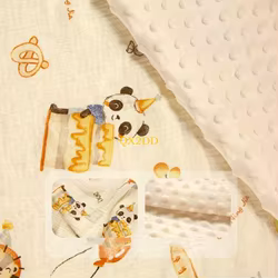Manta de algodón para bebé recién nacido – Estampado infantil transpirable