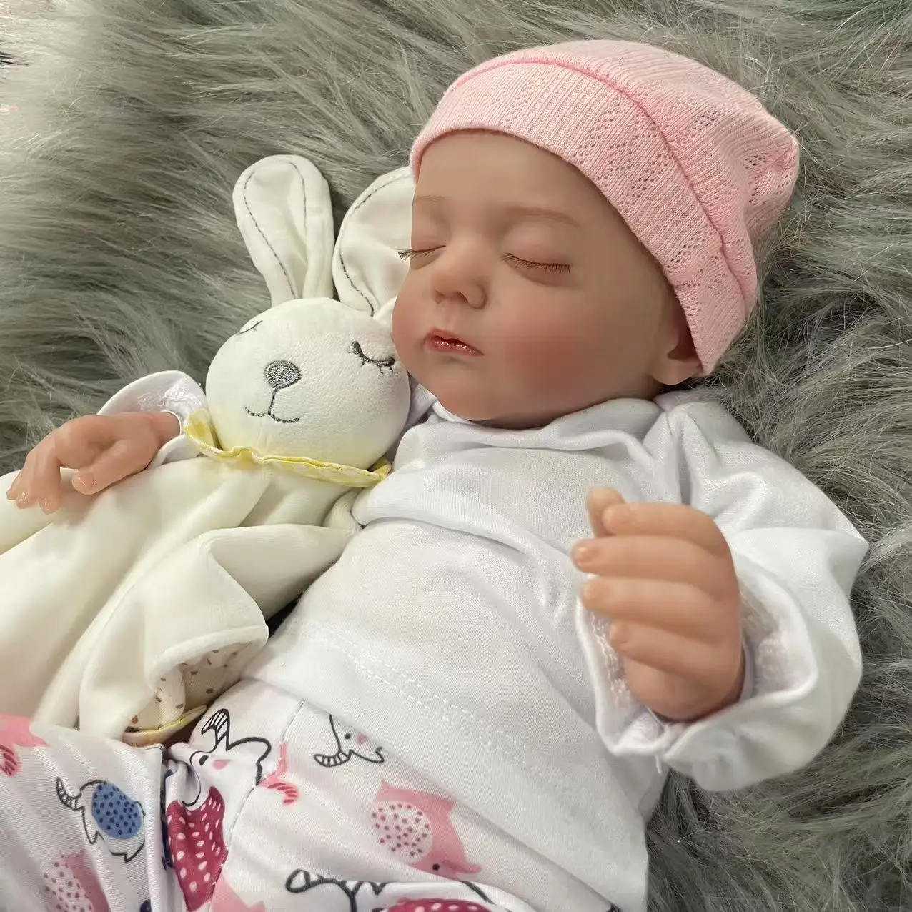 Muñeca Reborn Alessia hiperrealista de piel natural - imagen 2