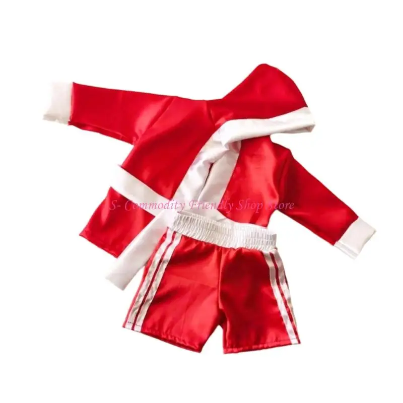 85AE Disfraz boxeo infantil Atuendos para sesión fotos Accesorios fotografía para bebés Conjunto boxeo - imagen 4