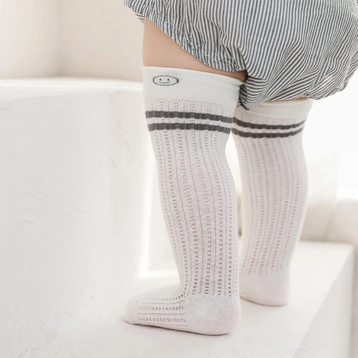 Calcetines finos de verano para bebé y niño – Malla transpirable 0-3 años - imagen 3
