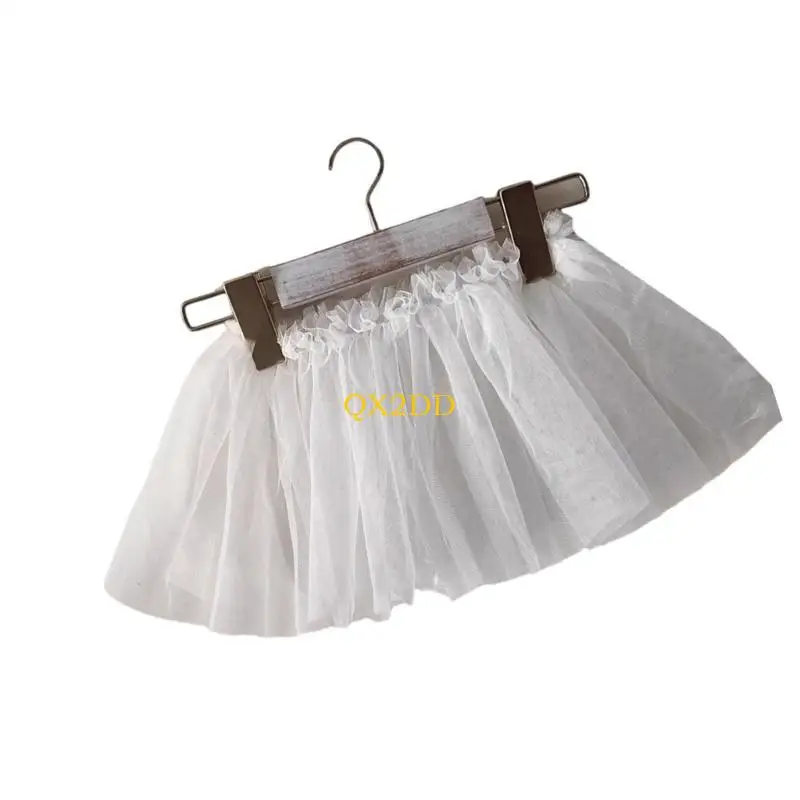 QX2D Easy Care Girls 'Falda y atuendo superposición en poliéster práctico para juego activo y cómodo accesorio elegante - imagen 3