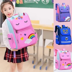 Mochila infantil de unicornio impermeable para colegio