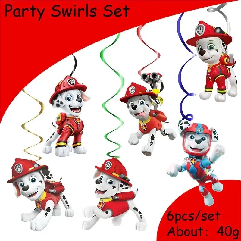 Swirls 6pcs
