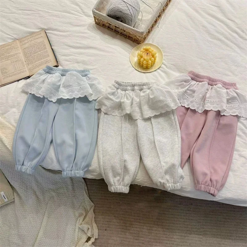 Pantalones de chándal para niña – abrigo informal primavera y otoño