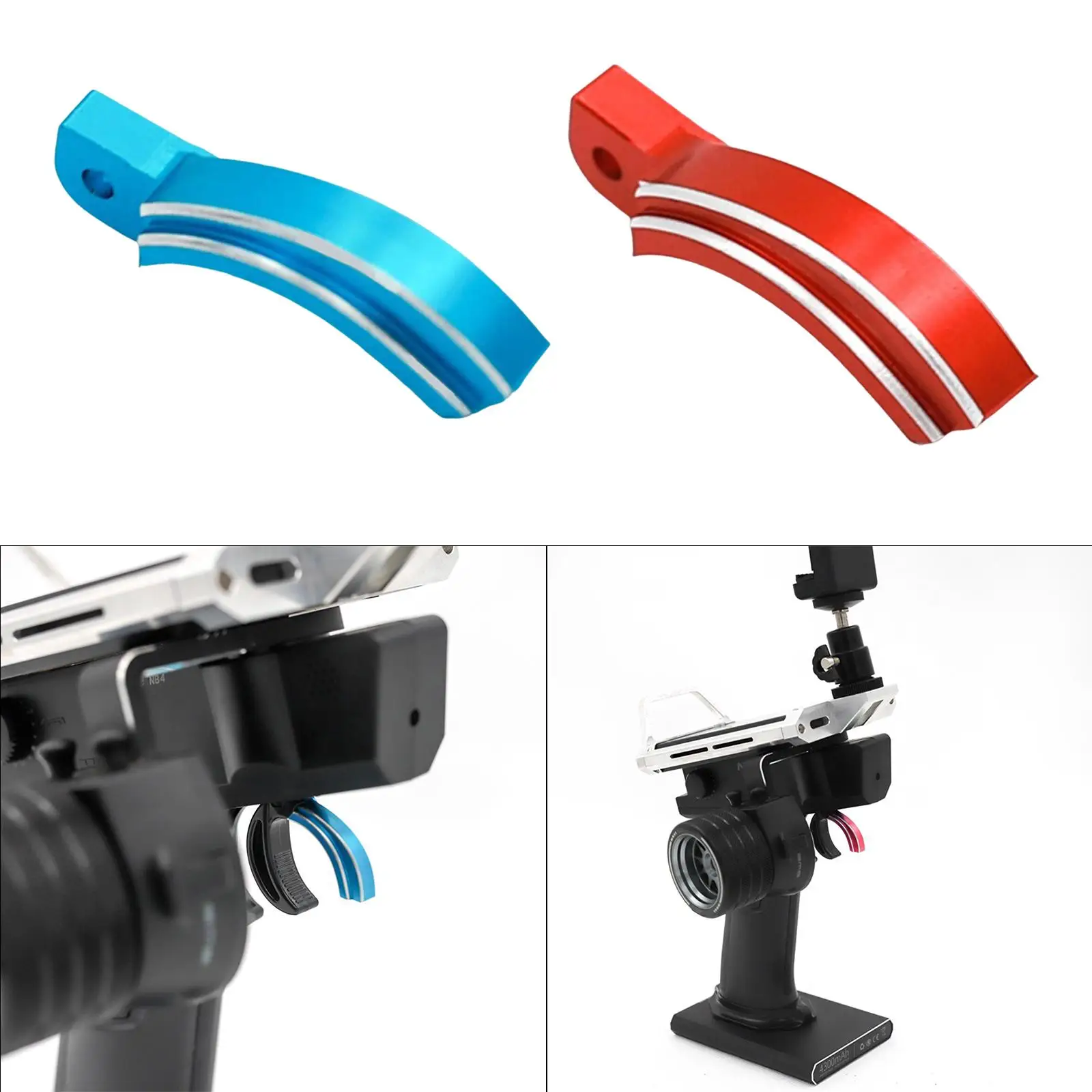 Car Throttle Trigger Controller Throttle Trigger Arm,High Performance Replace Parts Brake Rod,Aluminum Alloy for NB4 Pro
