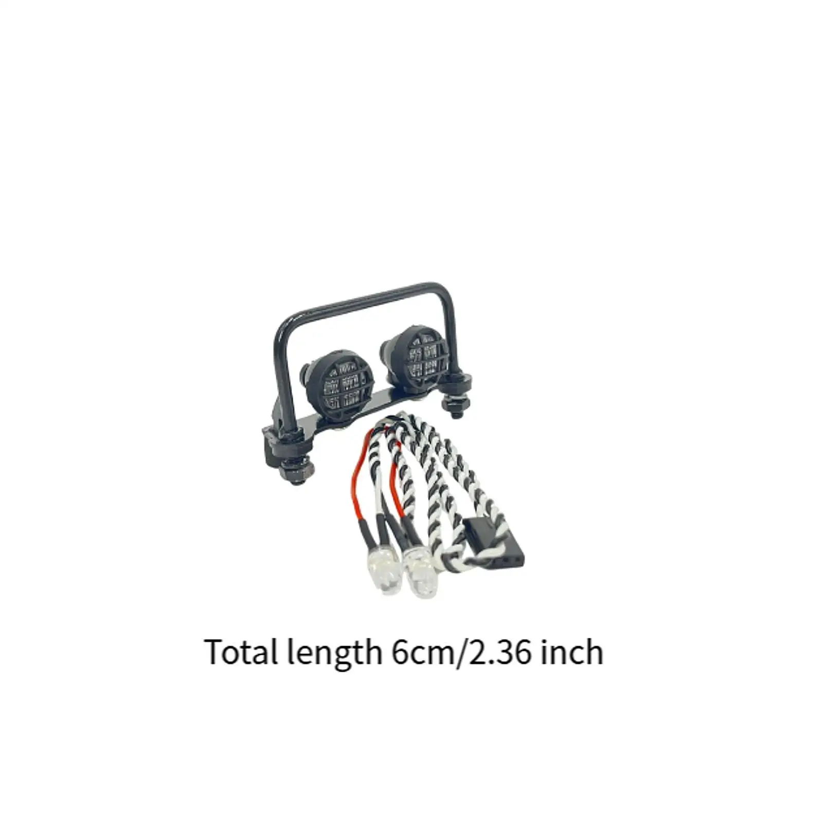 RC Roof Lights Replacement Easy to Install Part Decoration Roof Lamp for D42 MN82 99S 1/12 RC Model Car Modification Vehicle