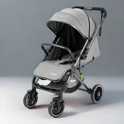 Cochecito ligero y reclinable para bebé – Plegable y reversible