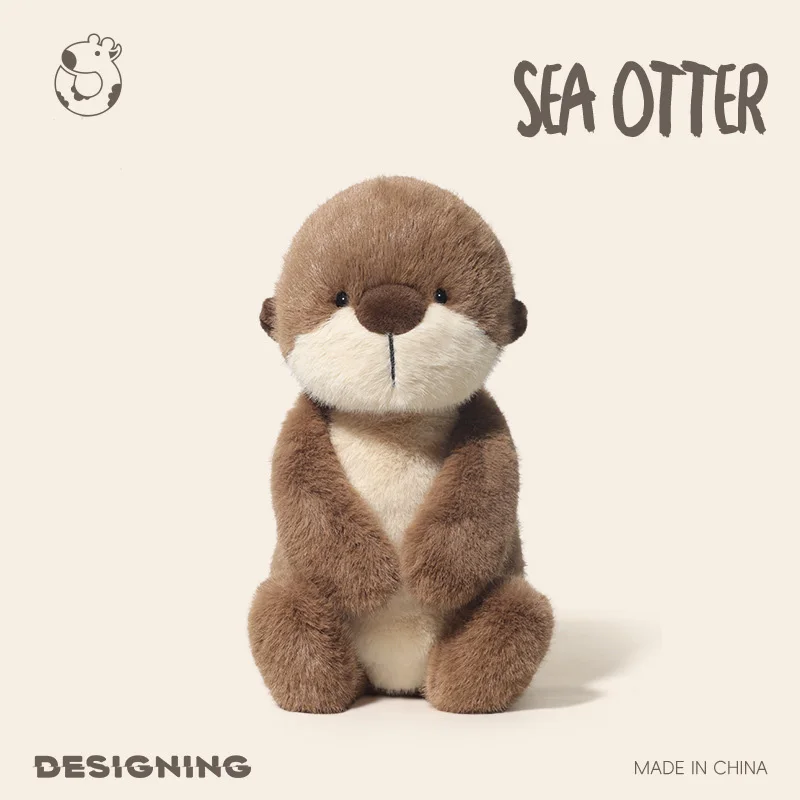 Peluche de nutria marina súper suave para bebé – Regalo ideal