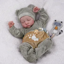 Muñeca Reborn Levi vinilo con venas pintadas – Regalo para niña