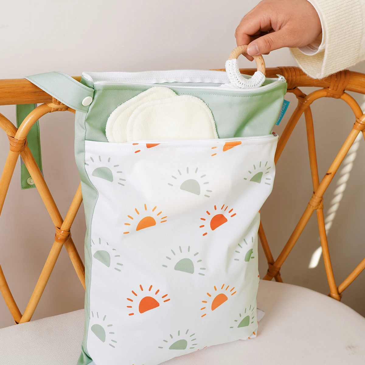 Kangobaby bolsa para manta de bebé reutilizable con almacenamiento - imagen 2