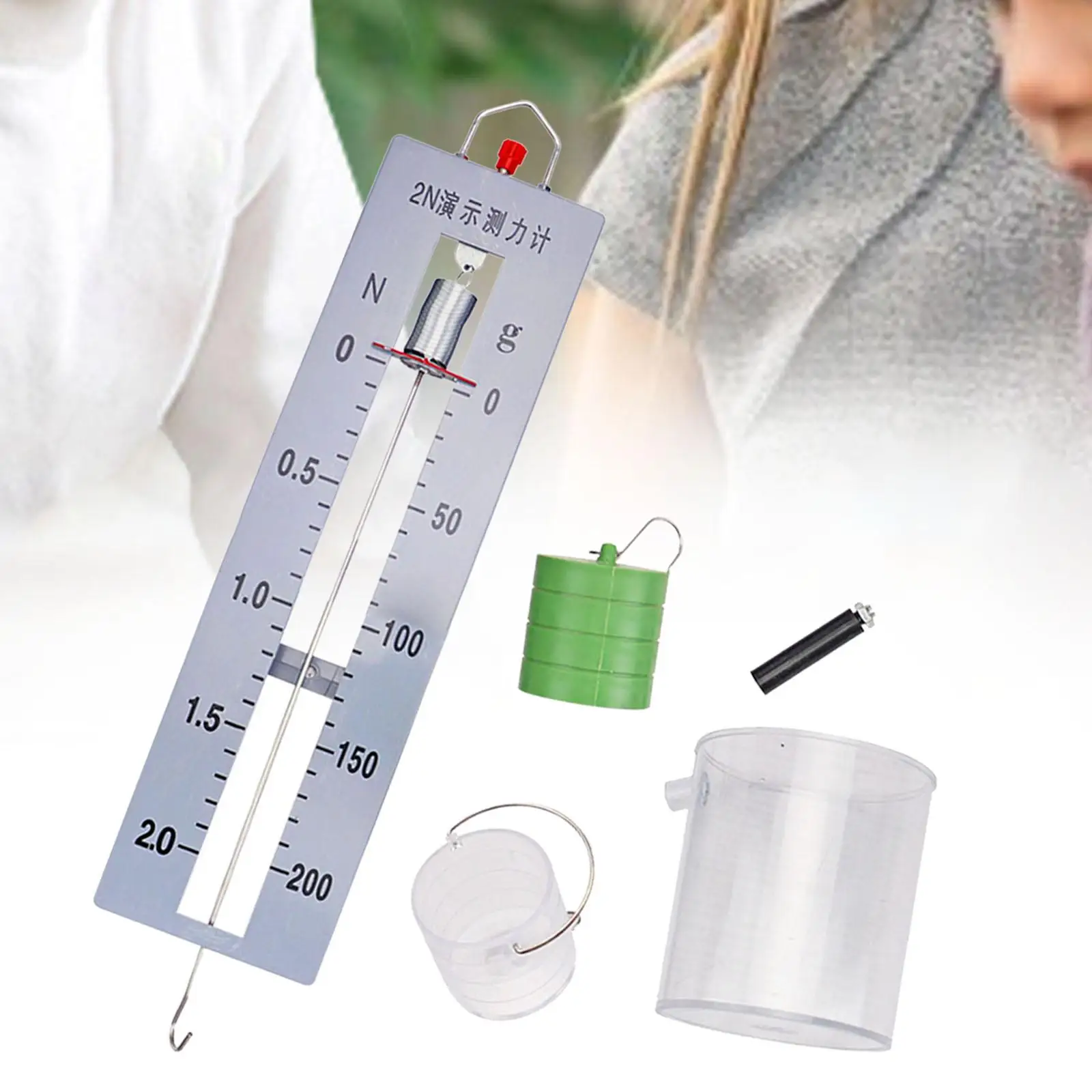Archimedes Principle Kit Spring Scale Teaching Props for Home Learn Students