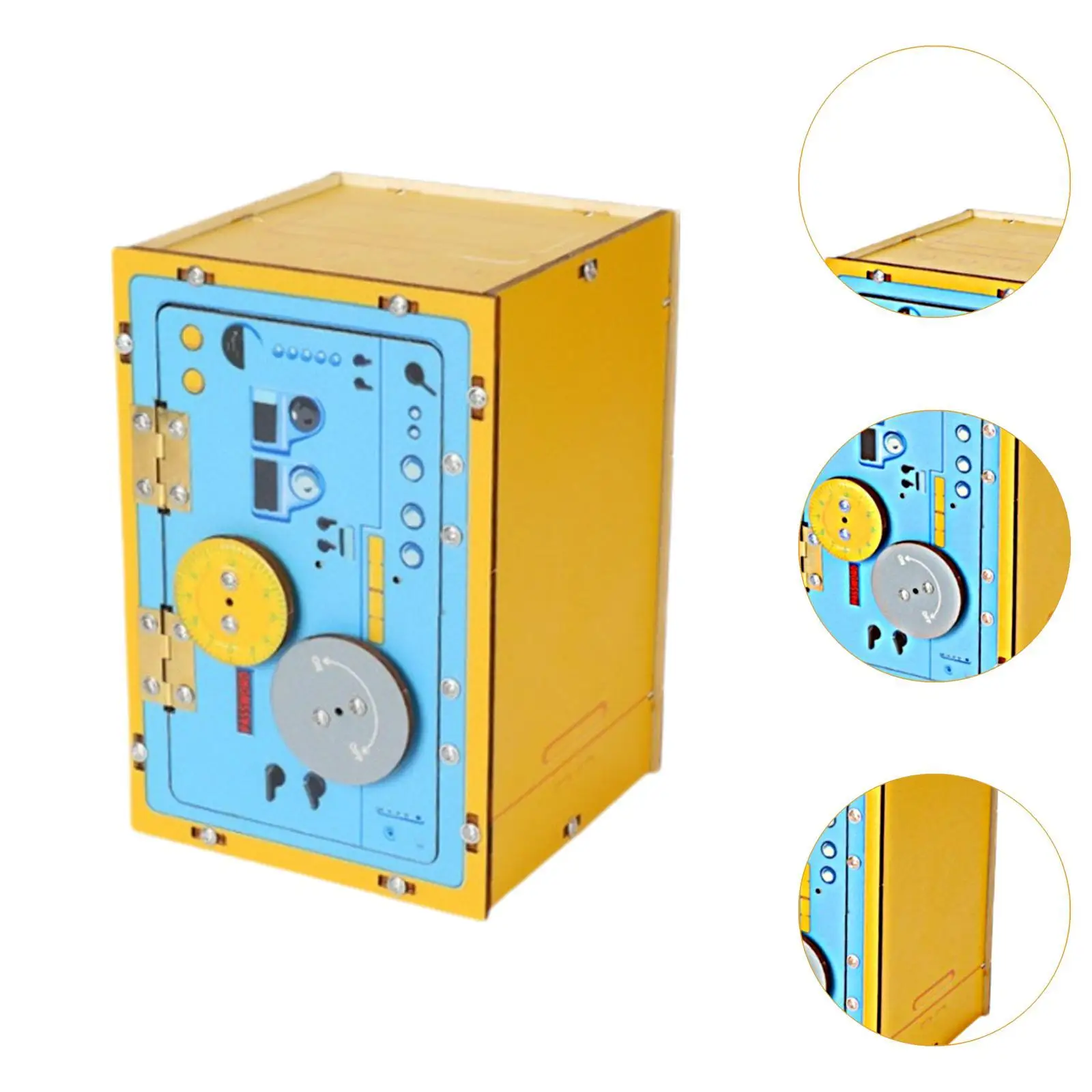 Mechanical Password Box Developing Toy Handmade Craft DIY Science Experiment