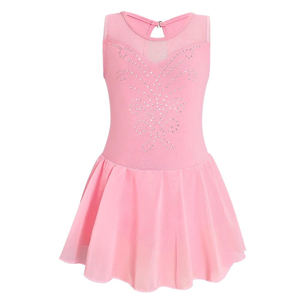 Maillot ballet niña con tutú – Para gimnasia y patinaje