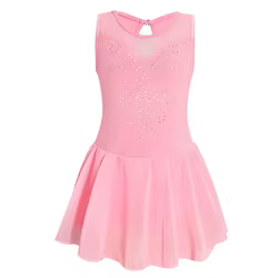 Maillot ballet niña con tutú – Para gimnasia y patinaje