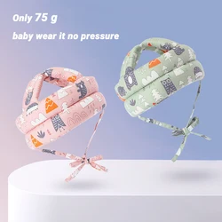 Casco protector acolchado con cierre seguro para bebés