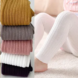 Pantimedias sin pies algodón para bebé niña cómodas transpirable