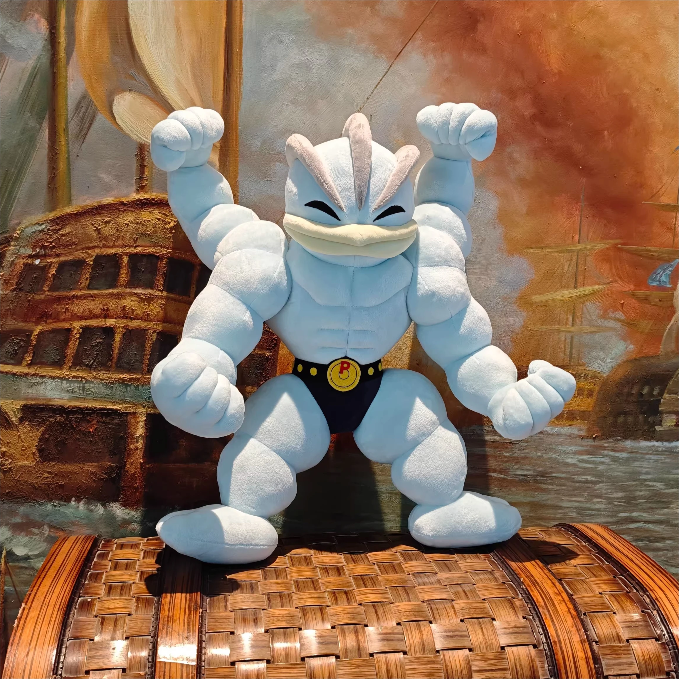 Peluche Pokémon Machamp para regalar a niños, muñeco suave colección - imagen 4