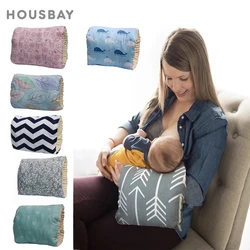 Almohada ajustable de algodón para brazo de lactancia lavable