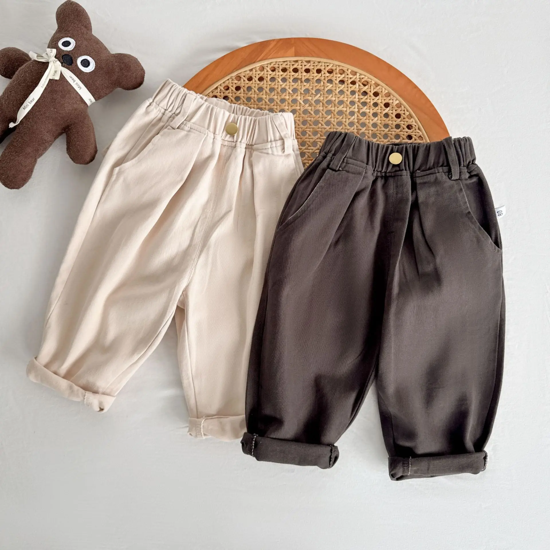 Pantalones de algodón orgánico para niños – Suaves y transpirables - imagen 2