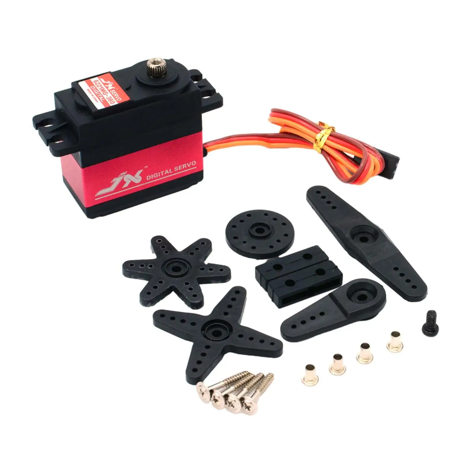 20kg Digital RC Servo Motor High Speed Servo Metal Gear Servo Waterproof for Pdi-6221MG 1/10 Scale Trucks RC Car DIY Modified