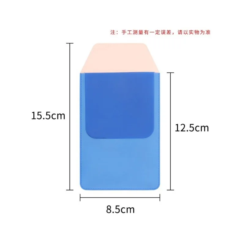 Bolsa porta pluma de tinta especializada para médico y enfermera, bolsa de bolsillo a prueba de fugas para lápices de tinta, estuche organizador, bolsa de almacenamiento de bolígrafos de Color sólido para profesores - imagen 5