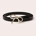 Black gold buckle