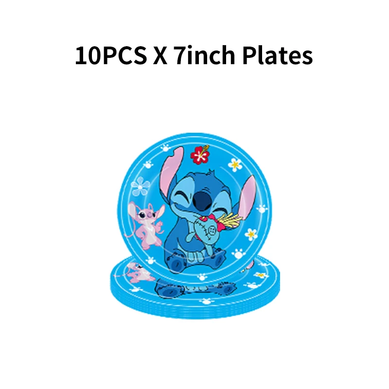 7inch 10pcs Plates
