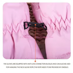 85AE Guantes esquí para niños impermeables guantes nieve invierno para niños guantes para niñas 3 a 6 años deportes