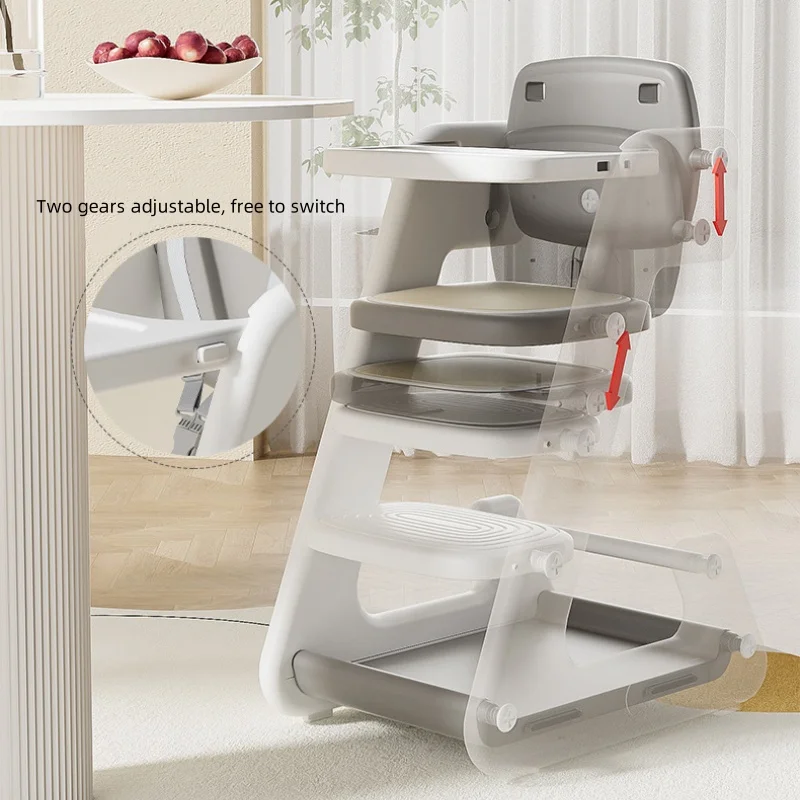 Silla comedor bebé multifuncional con banco de aprendizaje - imagen 4