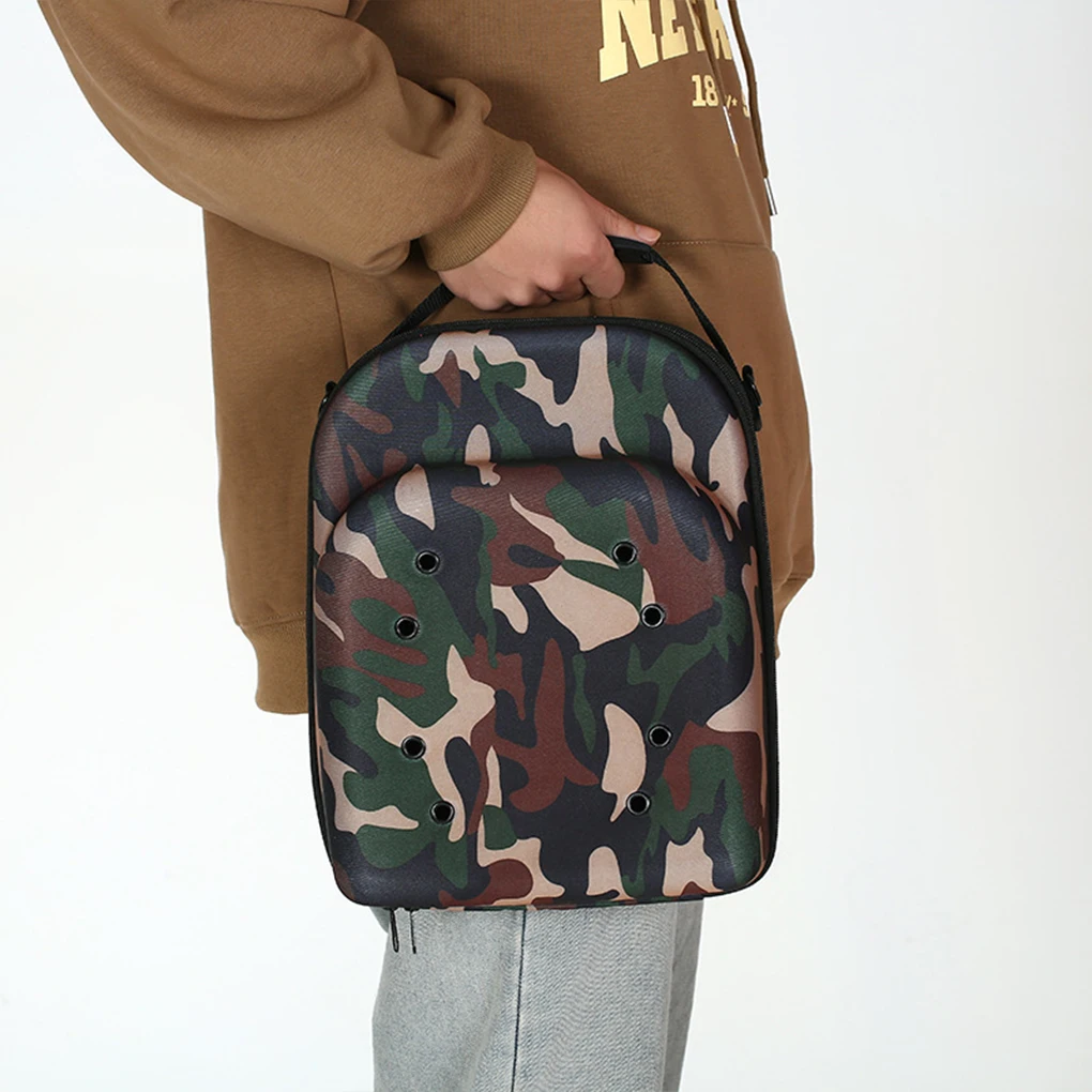 Bolsa de almacenamiento portátil para gorra de béisbol dura, organizador de sombreros, bolso multifuncional para viajes, bolsos al aire libre - imagen 4