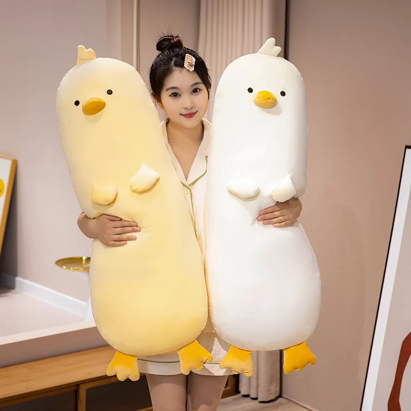 Cojín antiestrés con forma de pollito para dormir y apoyar