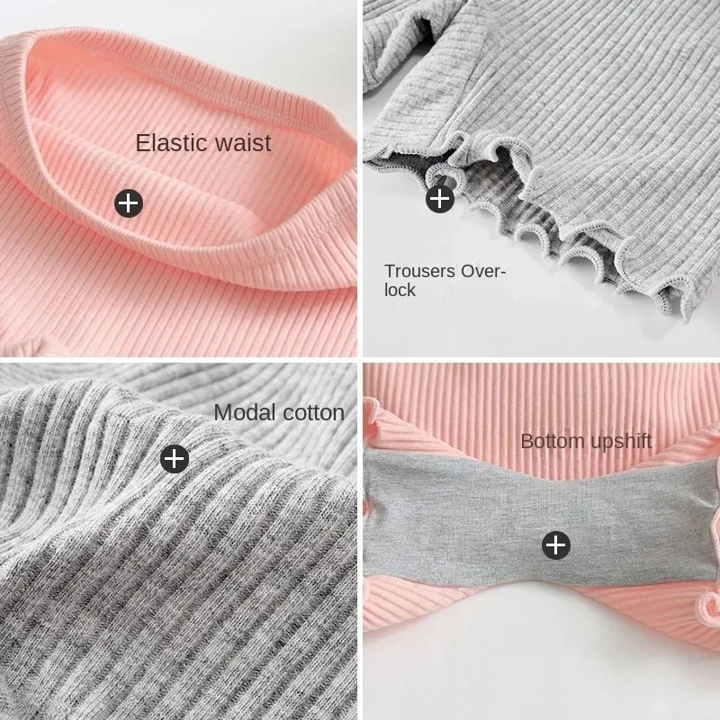 Pantalones cortos de algodón para niñas con lazo - imagen 5