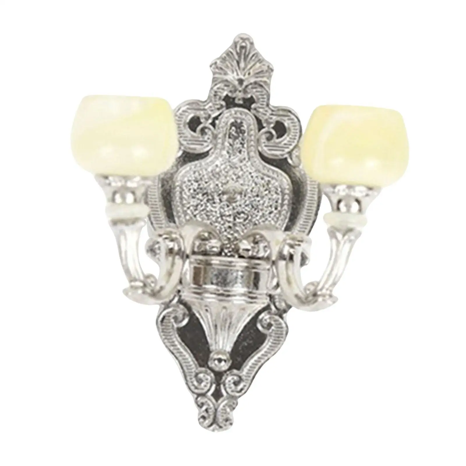 Silver Double Lamp
