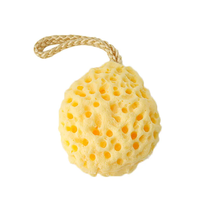 Bola de ducha exfoliante suave para bebé, malla nailon - imagen 4