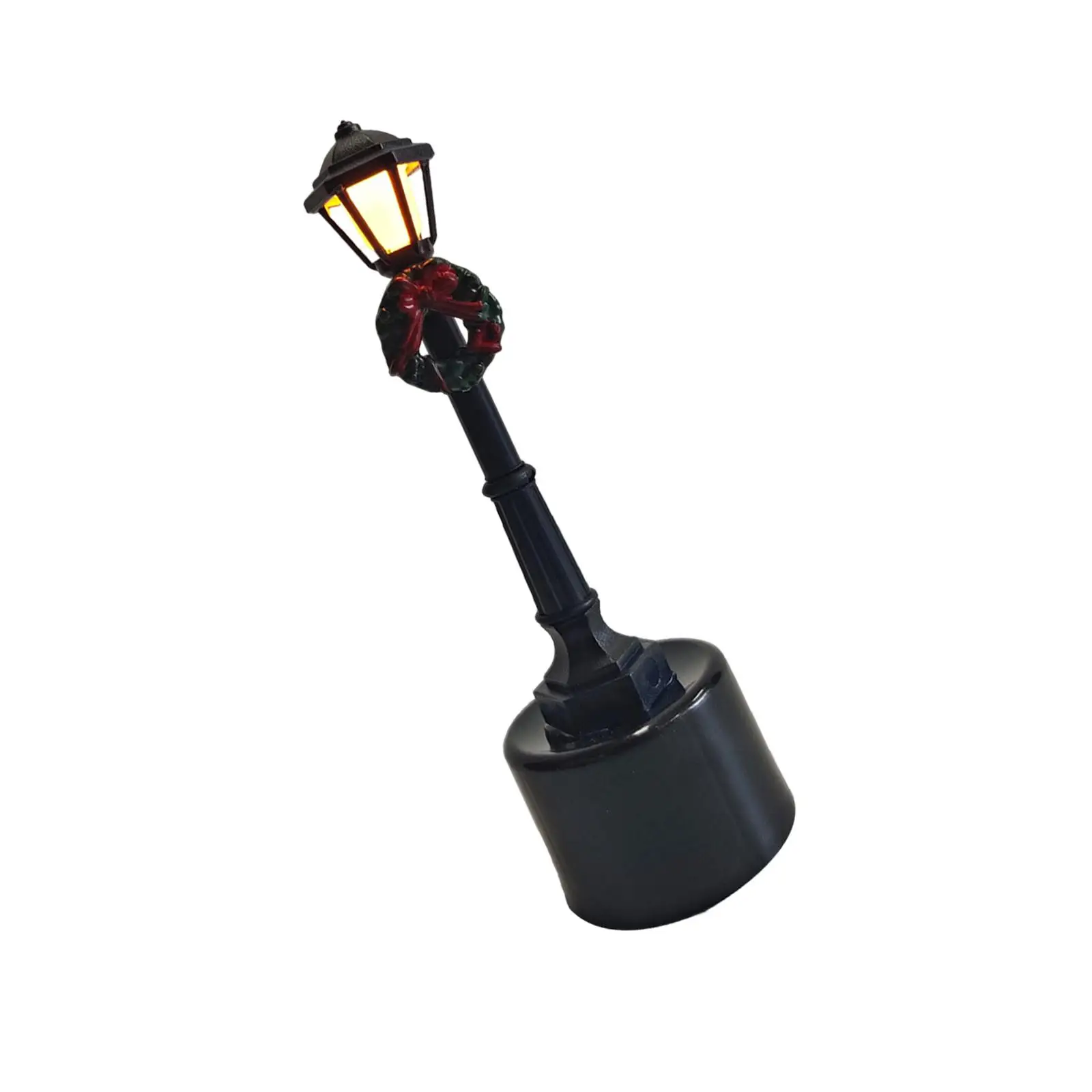 1/12 Miniature Street Light Model Accessories Ornament Christmas Miniature