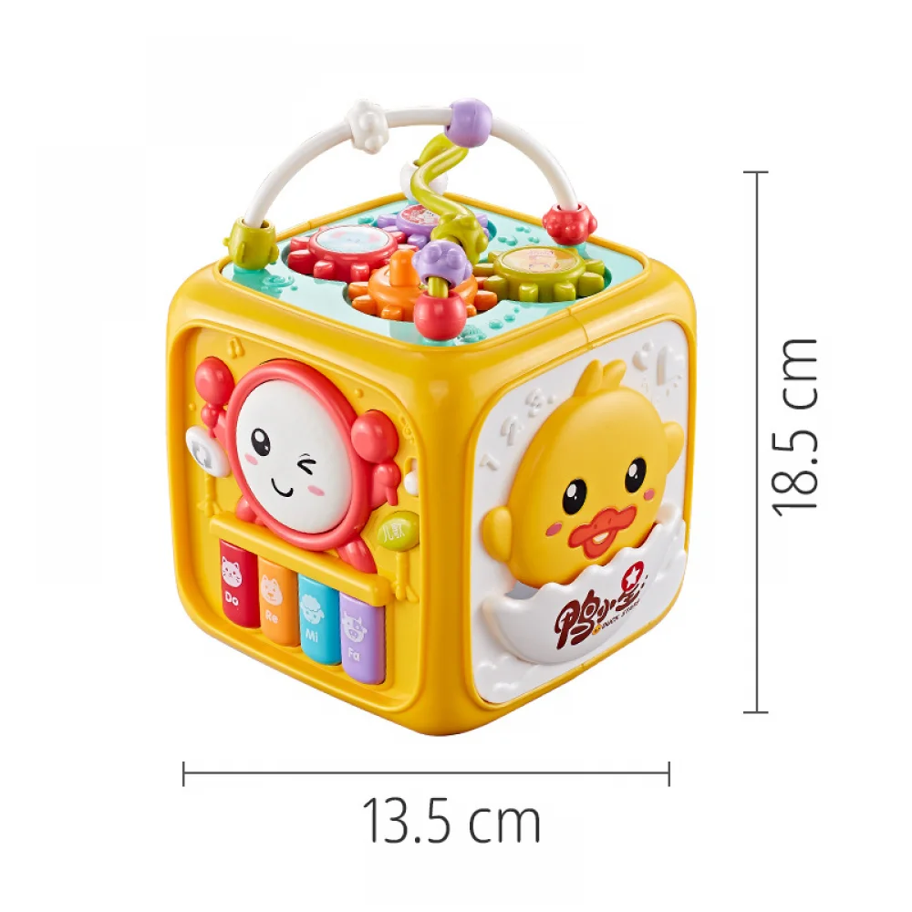 Juguete educativo tambor de percusión para niños hexagonal infantil - imagen 3