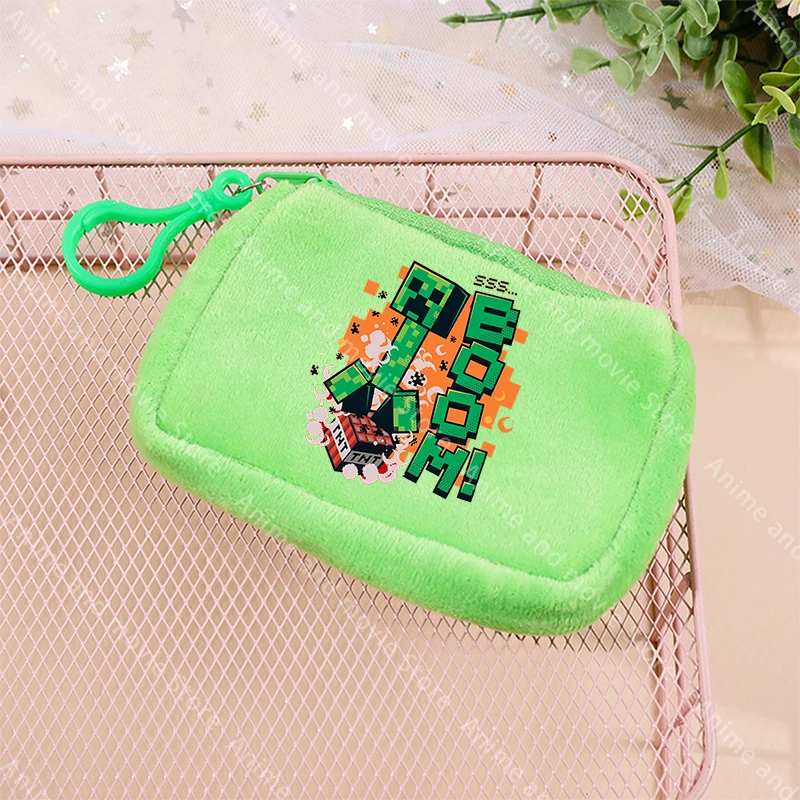 Monedero de dibujos animados para niñas, billetera portátil bonita de 11,5 CM, bolsa de almacenamiento de tarjetas impresa a la moda, regalos de cumpleaños para niños - imagen 4