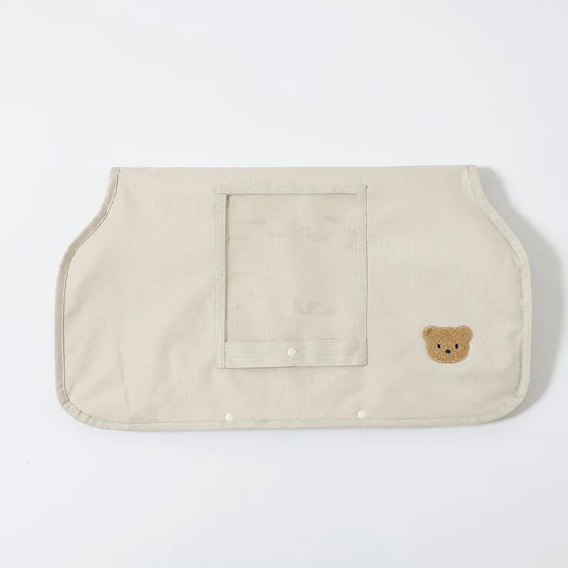 Manoplas cálidas con asa para cochecito con forro polar: accesorio esencial de invierno resistente al viento y engrosado para padres al aire libre. - imagen 3